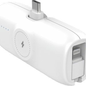 Xssive Premium Mini Powerbank For iWatch & USB-C With iPhone Cable 5000mAh XSS-PB41CW